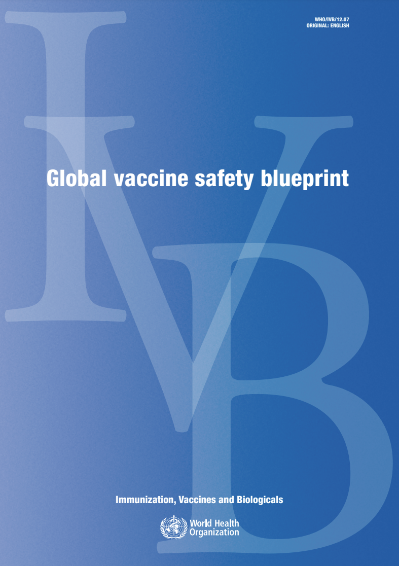 WHO Global Vaccine Safety Blueprint 2012 COVER